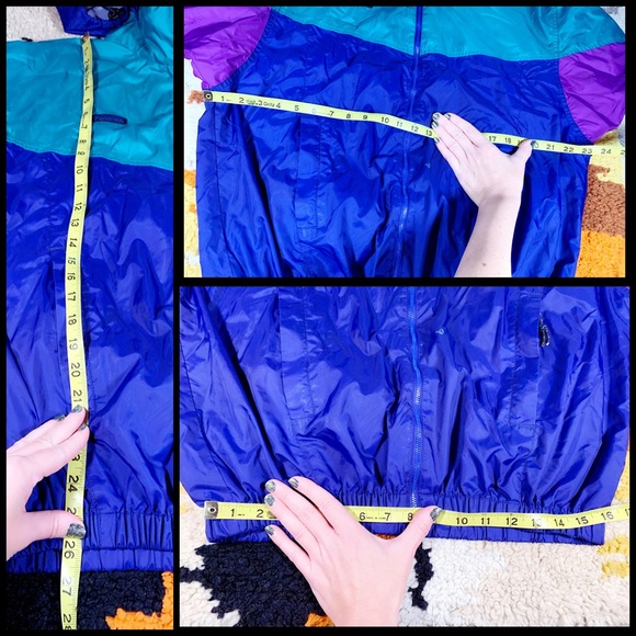 COLUMBIA, color block windbreaker!! - Picture 9 of 10